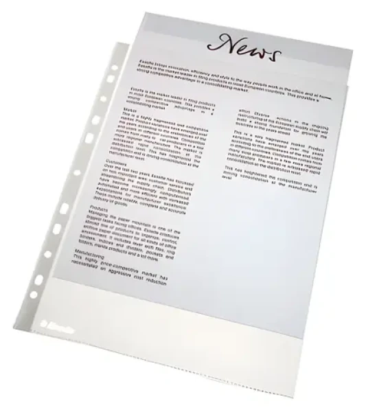 Leitz Esselte Economy / Euroobal / A4 / 43 mic / 100 ks (56171)