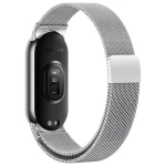 Beline Magnetic strieborná / Remienok / XIAOMI Mi Band 10/9/8 / magnetický / kovový