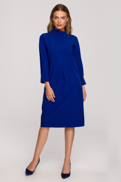 Šaty S318 Royal Blue - Stylove XXL