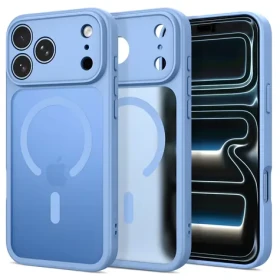 Tech-Protect BasicMag MagSafe svetlo modrá / Kryt / Apple iPhone 17 Pro, 18 Pro / MagSafe