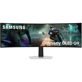 49" Samsung Odyssey G9 OLED / strieborná / 5120 x 1440 / 32:9 / 0.03ms / 1000000:1 / 250cd-m2 / HDMI DP USB (LS49DG910SUXEN)