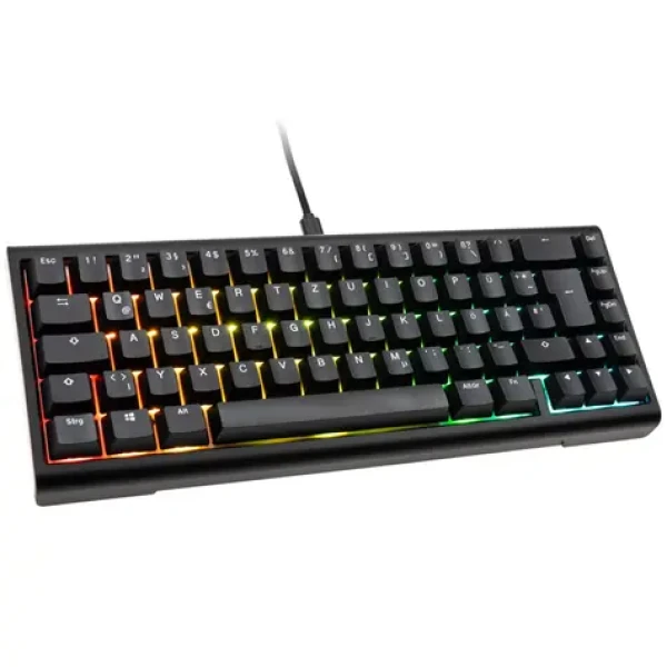 Ducky Tinker 65 Cherry MX-Blue čierna / herná klávesnica / podsvietená / mechanická / drôtová USB-C / DE (PKTI2367IST-CCDEPDOECLAAW1)