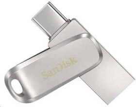 SanDisk Ultra Dual Drive Luxe 32 GB strieborná / Flash Disk / USB-A 3.1 amp; USB-C 3.1 / čítanie: 150 MBs (SDDDC4-032G-G46)