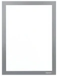 Magnetoplan Magnetofix A4 sivá (2 ks) / Magnetický rámček / samolepiaci (MAGFRAMEADH4G)