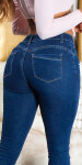 Sexy Highwaist Push-Up Jeans Used Look denimblue 44