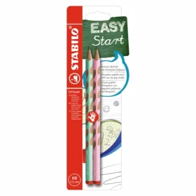 STABILO® EASYgraph pastelová zelená a pastelová ružová - 2 ks balenia (B-55880-10)