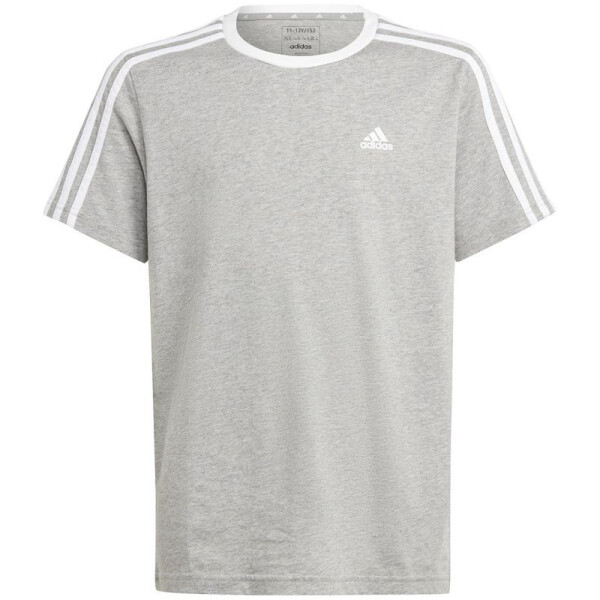 Adidas Essentials 3-Stripes Cotton Loose Fit Boyfriend Tee Jr IC3637 Tričko s prúžkami 152CM