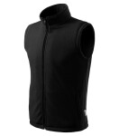 Next fleecová vesta unisex čierna 01 (štítok značky) 2XL