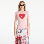 Tričko Diesel T-Uncuties-Long-S5 T-Shirt Pale Mauve M