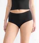 SLOGGI GO SENSE - 2 ks bezšvových nohavičiek s vysokým pásom z mikromodalu Sloggi BLACK XL