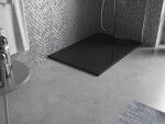 MEXEN - Bert obdĺžniková sprchová vanička SMC 120 x 80, čierna 4K708012