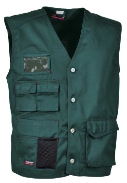 Pracovná vesta Cofra MONASTIR Farba: Zelená, Veľkosť: 4XL (V285_0_08_4XL)