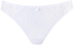 Dámske luxusné tangá V-10218 white - Axami M