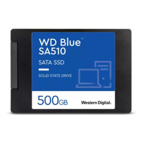 WD Blue SA510 500GB / 2.5 SATA III / SATA 6Gbps / R: 560MBps / W: 510 MBps / TLC / 5y (WDS500G3B0A)