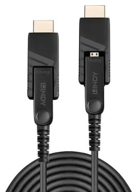 Lindy Micro-HDMI hybridný optický kábel 18G 30 m / HDMI kábel (38322)
