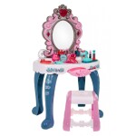 Mamido Detský kozmetický stolík s vybavením modrý