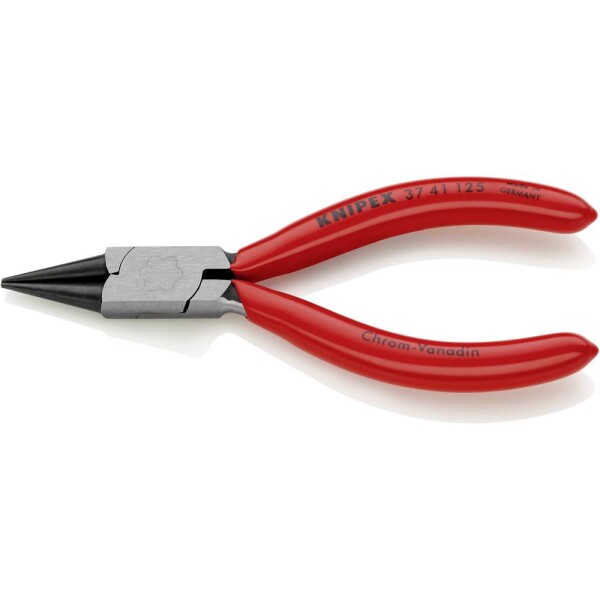 Knipex 37 41 125 pre elektroniku a jemnú mechaniku kliešte kruhové rovné 125 mm; 37 41 125