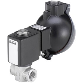 Bürkert piestový ventil 380821 6240 24 V spojka G 1/2 Menovitá vzdialenosť 12 mm kľudová poloha uzavretá 1 ks; 380821