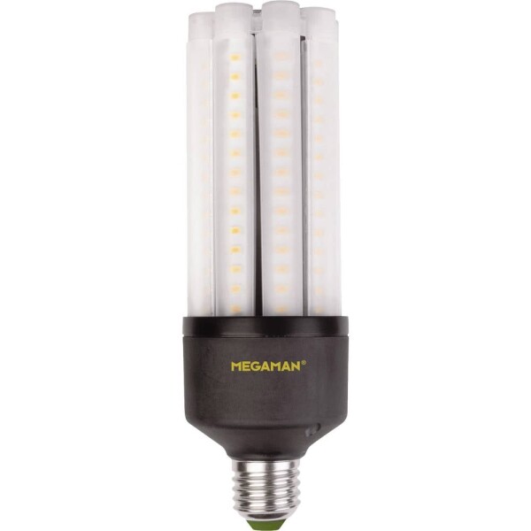 Megaman MM60824 LED En.trieda 2021 E (A - G) E27 tyčový tvar 35 W = 180 W neutrálna biela (Ø x d) 63 mm x 188 mm 1 ks; MM60824