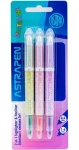 ASTRA Zvýrazňovač 2v1 Pastel / Sada 3 ks / Liner + zvýrazňovač (207024906)