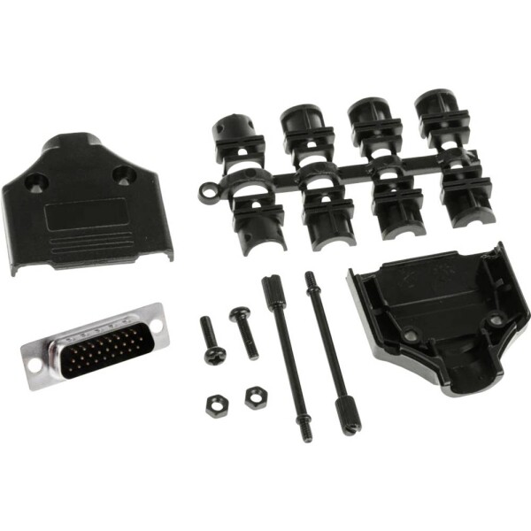 MH Connectors MHDTPPK15HD26MSK sada D-SUB kolíkové lišty 180 ° Pólov: 15 spájkovaný 1 ks; MHDTPPK15HD26MSK