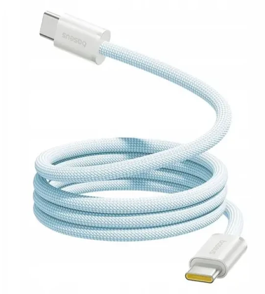 Baseus modrá / Kábel USB-C (M) - USB-C (M) / 1 m (6932172691400)