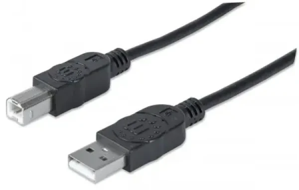 Manhattan Hi-Speed USB Device Cable Type-A Male Type-B Male / 5m (337779-MA)
