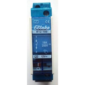 Eltako R12-100-12V DC spínacie relé, 12 V, 8 A, 1 spínací, 1 ks; 22100054