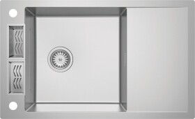 DEANTE - Magnetic steel nerezový drez, 1-miska s odkvapkávačom ZRM_0113