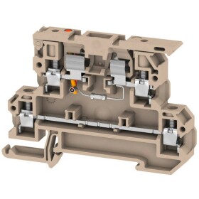 Weidmüller 9915820001 istiace svorka 4 mm skrutkovací béžová 50 ks; 9915820001