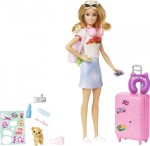 Mattel Barbie Bábika Malibu na cestách 29 cm