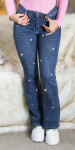 Sexy Musthave Bootcut Jeans "Hearts" denimblue 38