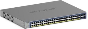 NETGEAR NETGEAR Smart GS752TXUP - V3 - Switch - L3 Lite - Smart - 48 x 10/100/1000 (PoE++) + 4 x 10 Gigabit SFP+ - Desktop, an Rack montierbar - PoE++