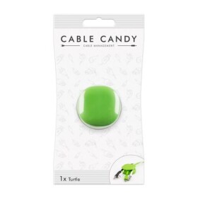 Cable Candy Turtle Káblový organizér zelená (CC007)