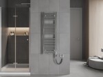 MEXEN/S - Hades radiátor + vykurovacia tyč 1200 x 400 mm, 600 W, chróm W104-1200-400-2600-01