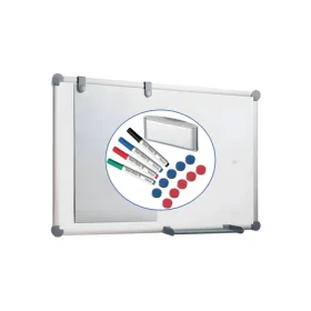 Maul MAULpro 90x60 cm / Biela tabuľa / magnetická / hliníkový rám / sada s príslušenstvom (6309284)