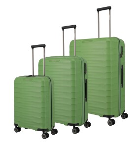 Sada cestovných kufrov Travelite Mooby S,M,L Green