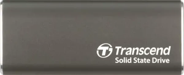 Transcend ESD265C Externý SSD 2TB šedá / USB-C 3.2 / R: 1050MBs / W: 950MBs (TS2TESD265C)
