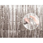 Záves strieborný 90 x 240 cm - Godan - Godan