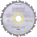 Metabo MULTI CUT PROFESSIONAL 628292000 pílový kotúč 165 x 20 x 1.4 mm Počet zubov (na palec): 54 1 ks; 628292000