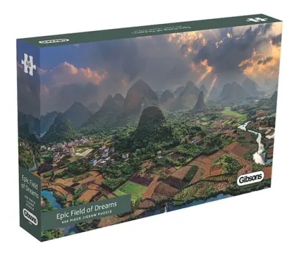GIBSONS Panoramatické puzzle Impozantná krajina