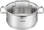 Tefal Duetto+ G7194455 Kastról s pokrievkou 20 cm / 2.9 l / nerez (G7194455)