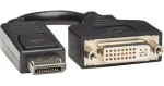 EATON P134-000 čierna / Redukcia / DisplayPort(M) - DVI-I(F) / 15,2 cm (P134-000)