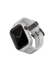 Uniq Monos 2v1 remienok a ochranné hybridné púzdro pre Apple Watch 45 amp; 44MM - CHALK GREY (sivá) (8886463680841)