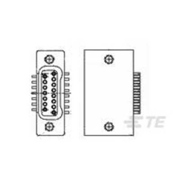 TE Connectivity TE AMP Nanonics Products 1589484-6 1 ks Package; 1589484-6