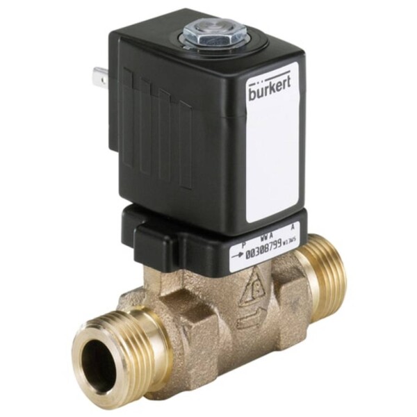 Bürkert membránový ventil 311684 6213 24 V G 3/4 Menovitá vzdialenosť 13 mm servo riadené 1 ks; 311684