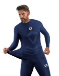 Sesto Senso Thermo Top dlhým rukávom CL40 Navy Blue