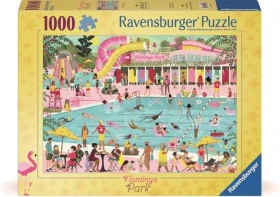Ravensburger Puzzle: Radovánky pri bazéne