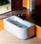 POLYSAN - VIVA L asymetrická vaňa 185x80x47cm, biela 72099