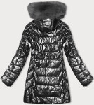 Zimná bunda s kapucňou (16M9122-105) grafitová - J Style L